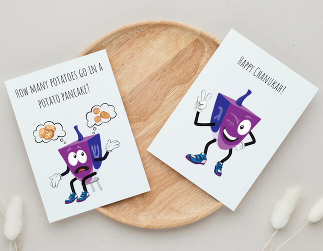 Funny Chanukah Greeting Cards